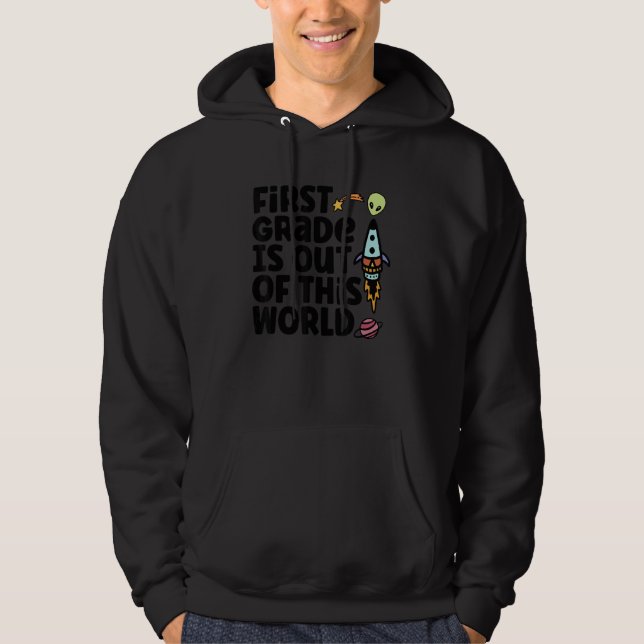 Moletom O Primeiro Grau Está Fora Deste Mundo (Frente)