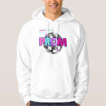 O Prom Over Head Hoodie Branco Unisex