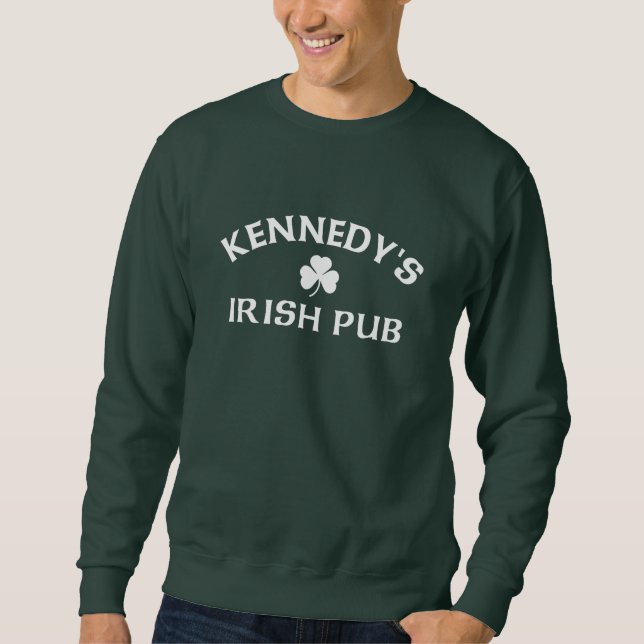 Moletom O pub irlandês de Kennedy (Frente)