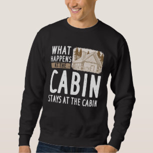 Moletom O que acontece na cabine fica na cabine