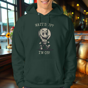 Moletom O quê? Estou ligado! - Hoodie De Lâmpada Energetic