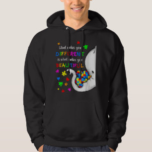 Moletom O Que Te Faz Diferente Elefante Mãe Autismo Crianç