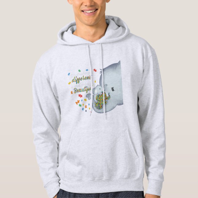 Moletom O Que Te Torna Diferente É O Que Te Torna Bela (Frente)