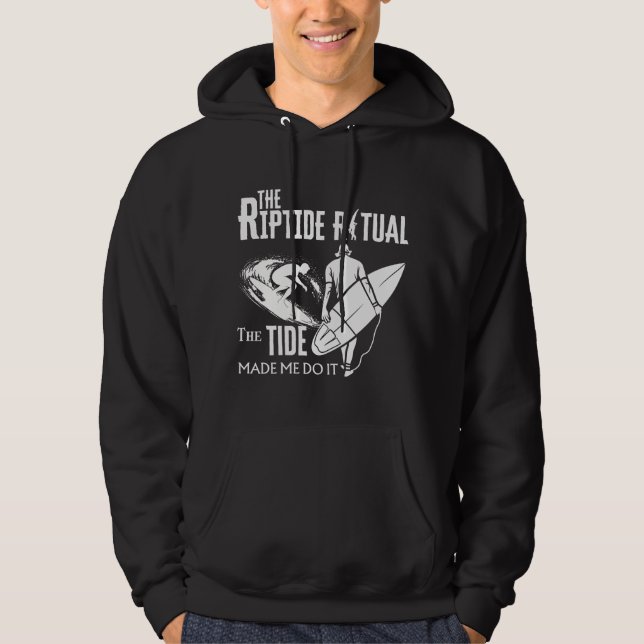 Moletom O Ritual De Riptide Que A Lata Me Fez Fazer Isso (Frente)
