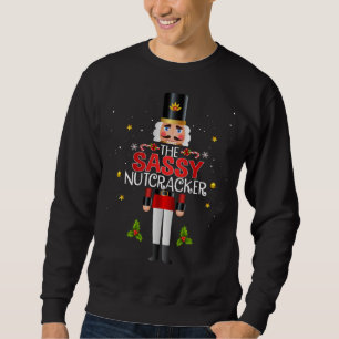 Moletom O Sassy Nutcracker Group que Corresponde ao Natal