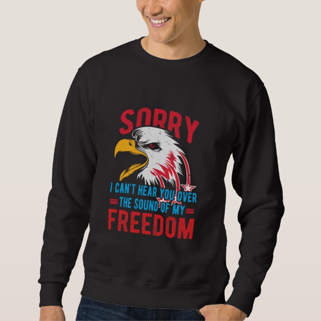 Moletom O som da minha liberdade (Frente)
