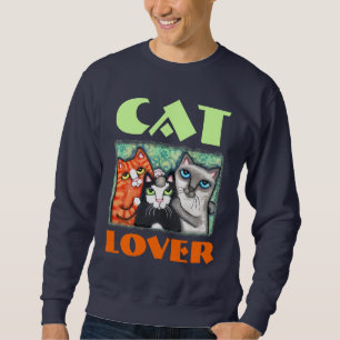 Moletom O t-shirt do amante do gato