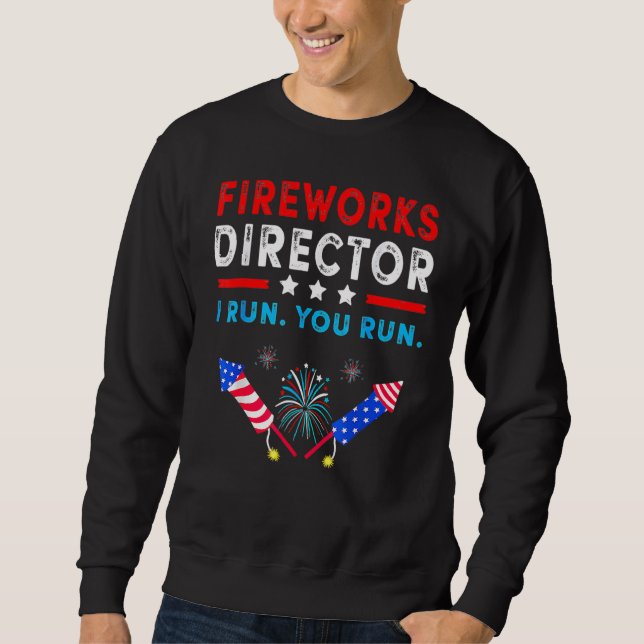 Moletom O Técnico Do Diretor Do Firework Que Eu Lhe Lidero (Frente)