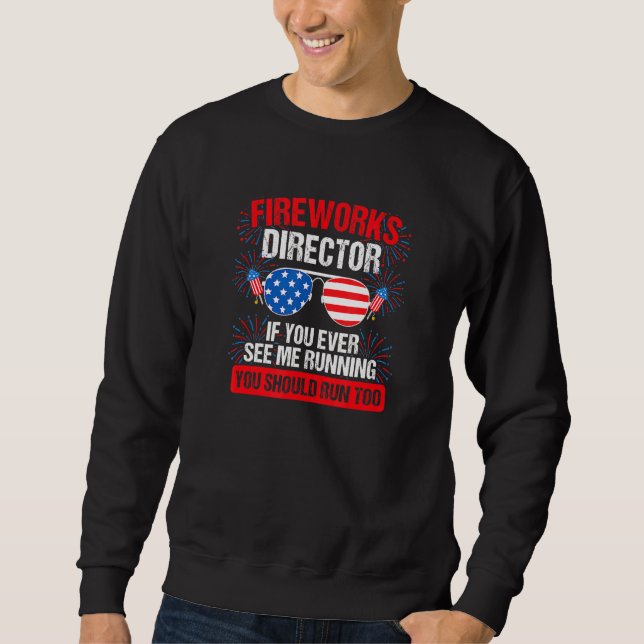 Moletom O Técnico Do Diretor Do Firework Que Eu Lhe Lidero (Frente)