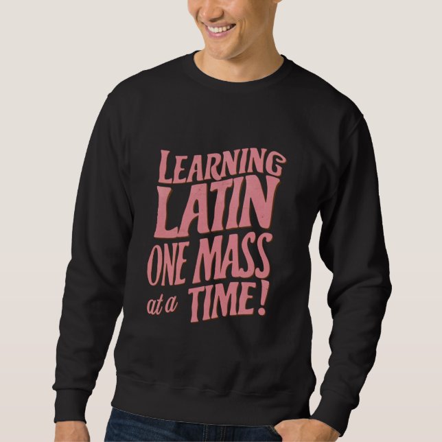 Moletom o tradicional presente católico engraçado em massa (Frente)