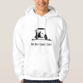 Moletom O único caddie em quem confio Golden Retriever no