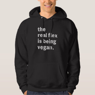 Moletom O Verdadeiro Flex Está Sendo Vegan Veganteria Roup