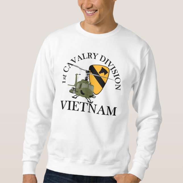 Moletom ø Veterinário de Cav Vietnam (Frente)