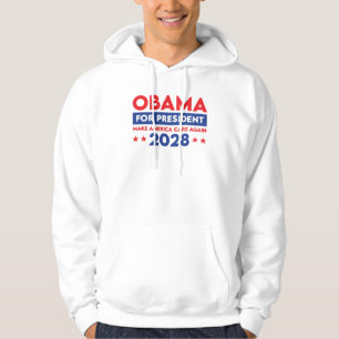 Moletom Obama Para O Presidente 2028 Torne A América Mais 