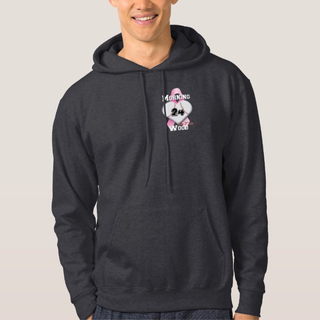 Moletom Obscuridade de madeira da manhã (Frente)