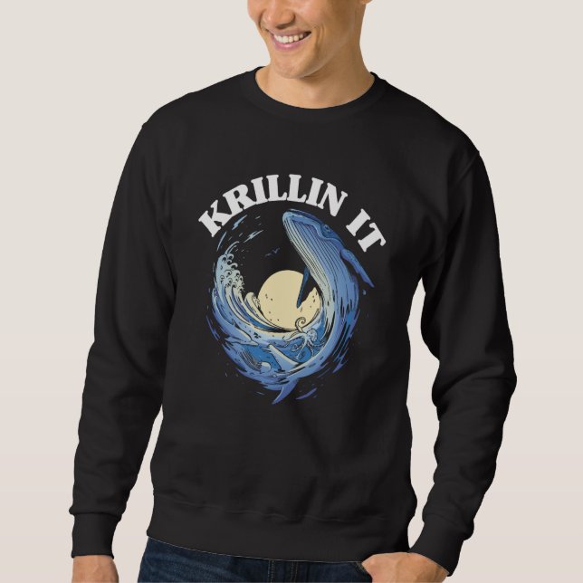Moletom Observador de Baleias Krillin Isso (Frente)