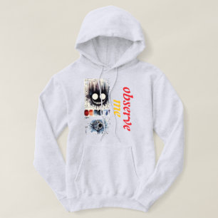 Moletom "Observe-me citações de Hoodie e Sweatshirt"