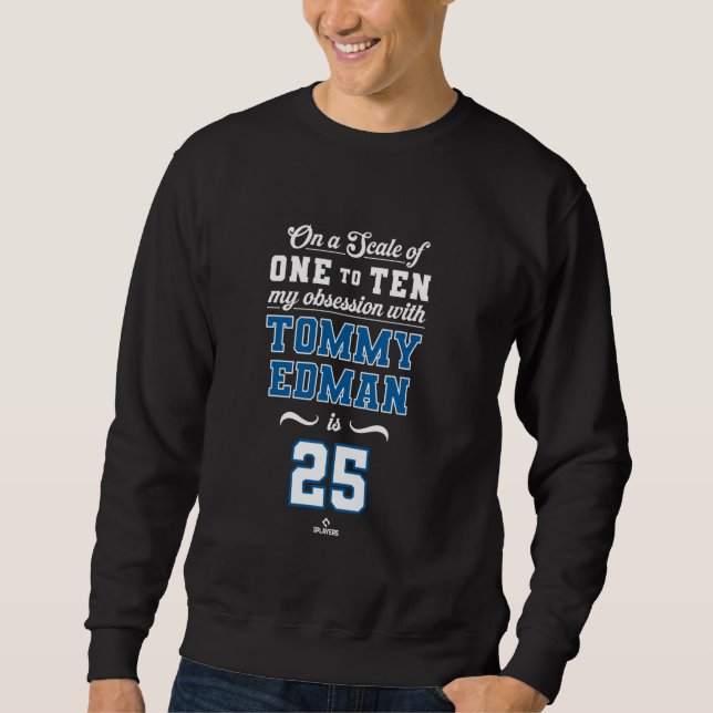 Moletom Obsessão Tommy Edman 25 Los Angeles MLBPA (Frente)