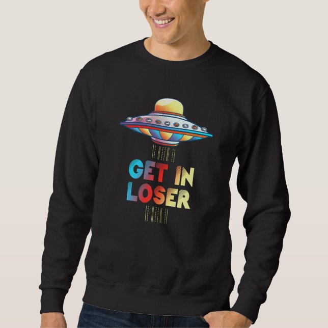 Moletom Obter na Alienígena Ufo do Objeto de Voz Não Ident (Frente)
