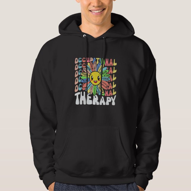 Moletom Occupational Therapy OT Therapist Cute OT Month Fl (Frente)