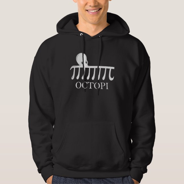 Moletom Octopi - Engraçado Pi Octopus Math (Frente)