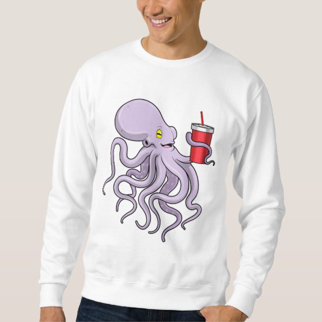 Moletom Octopus com caneta de Bebendo (Frente)