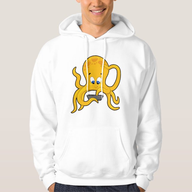 Moletom Octopus com Laptop (Frente)