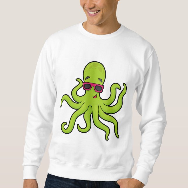 Moletom Octopus com óculos de sol (Frente)