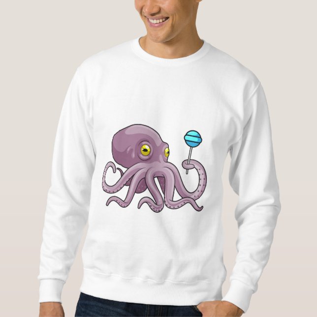 Moletom Octopus com pirulito (Frente)