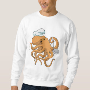 Moletom Octopus Cook Chef Chapéu