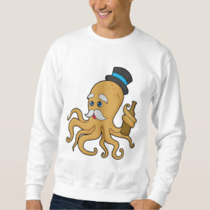 Moletom Octopus Gentleman Hat
