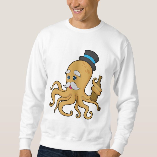 Moletom Octopus Gentleman Hat (Frente)