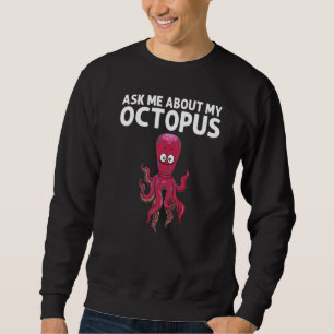 Moletom Octopus legal Para Homens Biologia Marinha