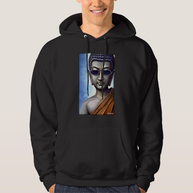 Moletom Óculos de sol Buda Siddhartha Gautama Religião Índ (Frente)