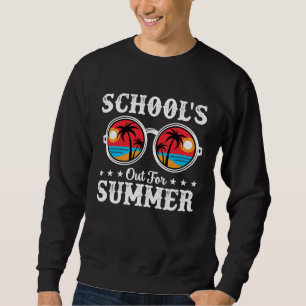 Moletom Óculos de Sol Estilo Retro Vintage Escolas Fora Pa