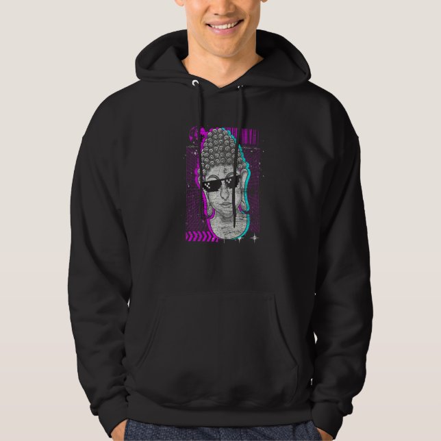 Moletom Óculos de Sol Legais Zen Budista Espiritual Budism (Frente)