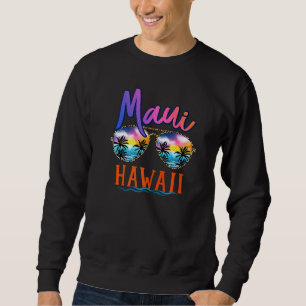 Moletom Óculos de Sol Maui Havaí Família Correspondente Fé