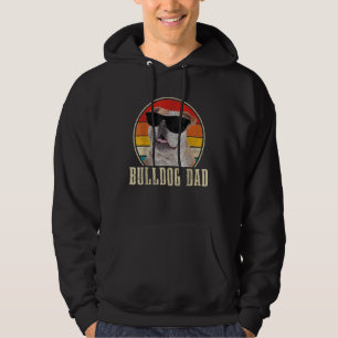 Moletom Óculos de Sol Vintage Pai Bulldog Masculino Cachor