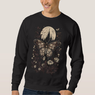 Moletom Oculto Escuro Grunge Goth Oculto Estético Gótico E