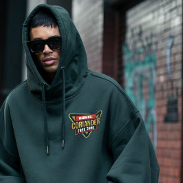 Moletom Odeio coentro/zona livre de cilantro