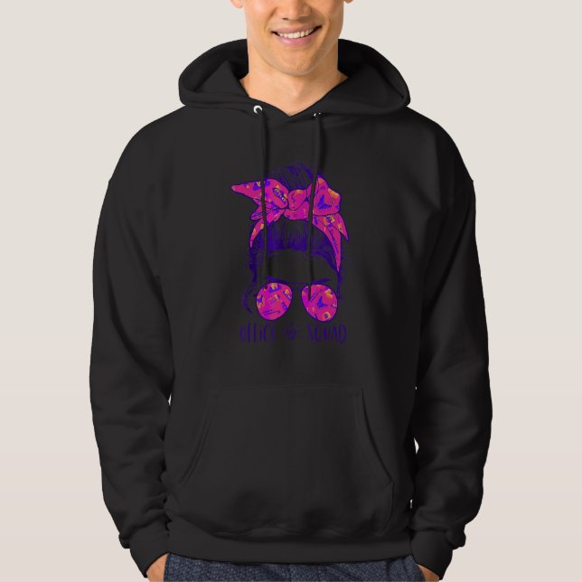 Moletom Office Squad Administrative Assistant Messy Bun 1 (Frente)