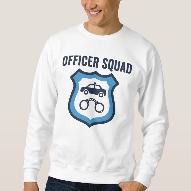 Moletom Officer Squad – Police Life Together (Frente)