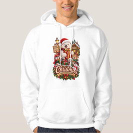 Moletom Oficina de Presentes de Natal Ursos Aconchegantes 