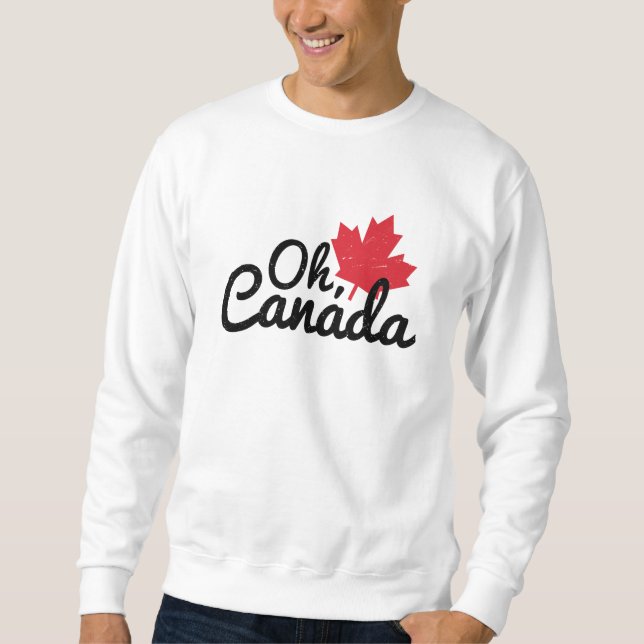 Moletom Oh Canadá Oh Canadá (Frente)