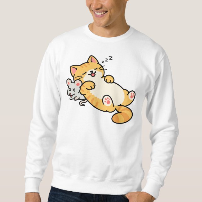 Moletom Oh Lawd He Treading Ginger (Frente)