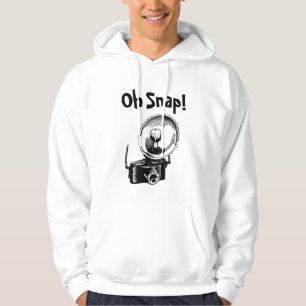 Moletom Oh Snap com Câmera Vintage Legal