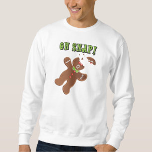 Moletom Oh Snap! Cookie Christmas Ugly Christmas Sweater