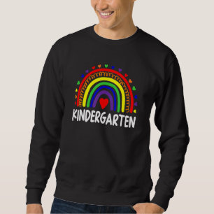 Moletom Olá Kindergarten Team Kinder De Volta Ao Teac Da E