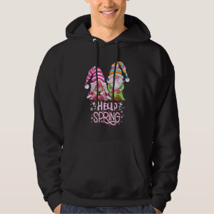 Moletom Olá Primavera Floral Gnomos Casal Daisy Flowers Sp