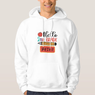 Moletom Olá, segunda série personalizada de volta à divers